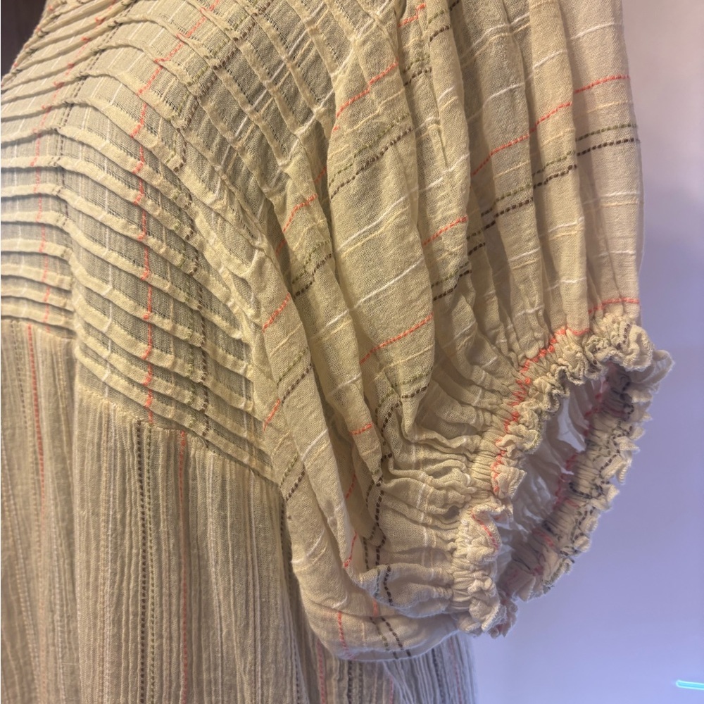 Free People Flowy Tunic Top, Seimsuit Coverup and/or Mini Dress. Size Medium